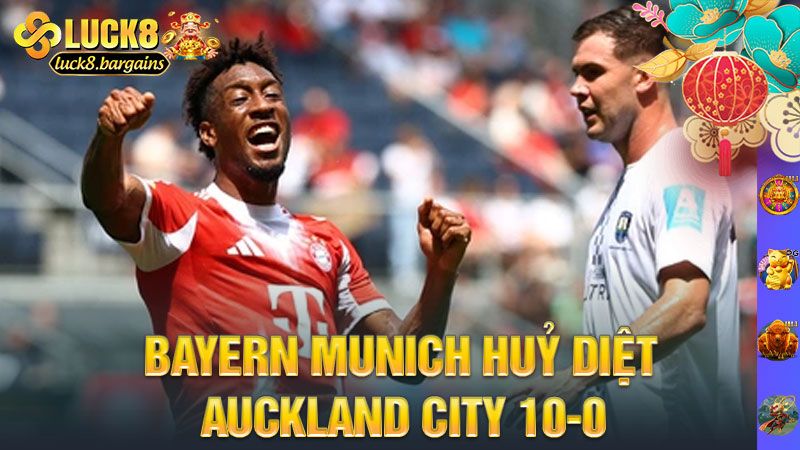 Bayern Munich huỷ diệt Auckland City 10-0 tại Club World Cup 2025